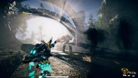 科幻动作游戏《病态金属》新预告 主角大战Boss