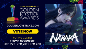 《永劫无间》荣获金摇杆奖提名！快为它投上宝贵的一票！