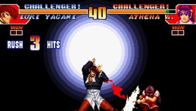 【街机模拟】《拳皇97》起身裸杀与起身投技用法技巧